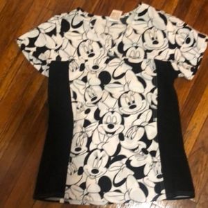 Disney Mickey mouse xs scrub top